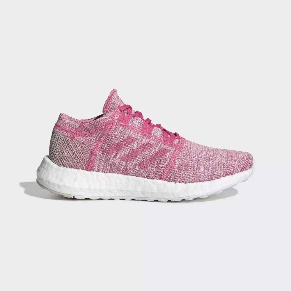 Adidas Pureboost Go Tenis Para Correr Rosas Para Niño (MX-53210)